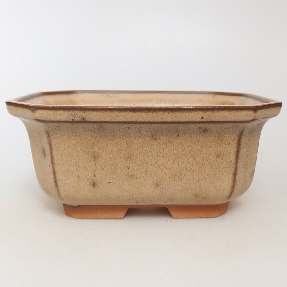 Ciotola in ceramica  15 x 12 x 7 cm, colore beige