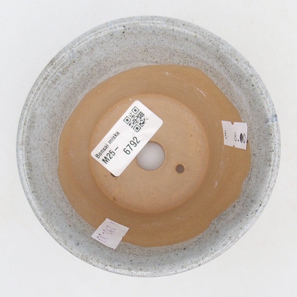 Ciotola bonsai in ceramica 11 x 11 x 7 cm, grigio