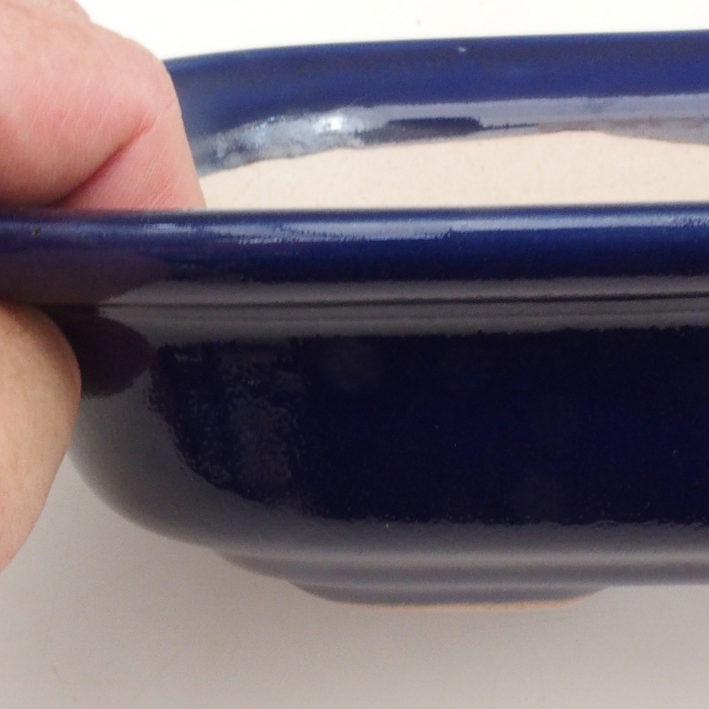 Ciotola bonsai H25 - 23 x 17 x 5,5 cm - blu