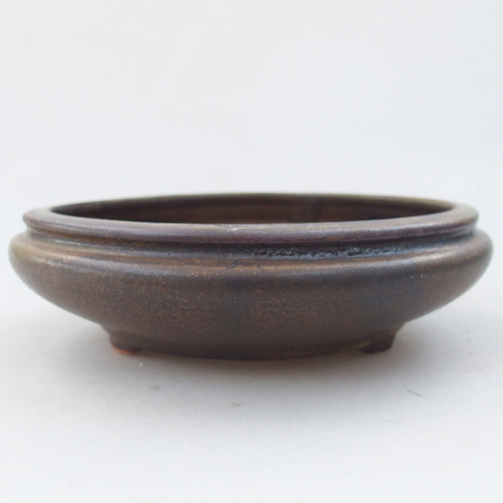 Ciotola bonsai in ceramica 26 x 26 x 8 cm, colore rosso