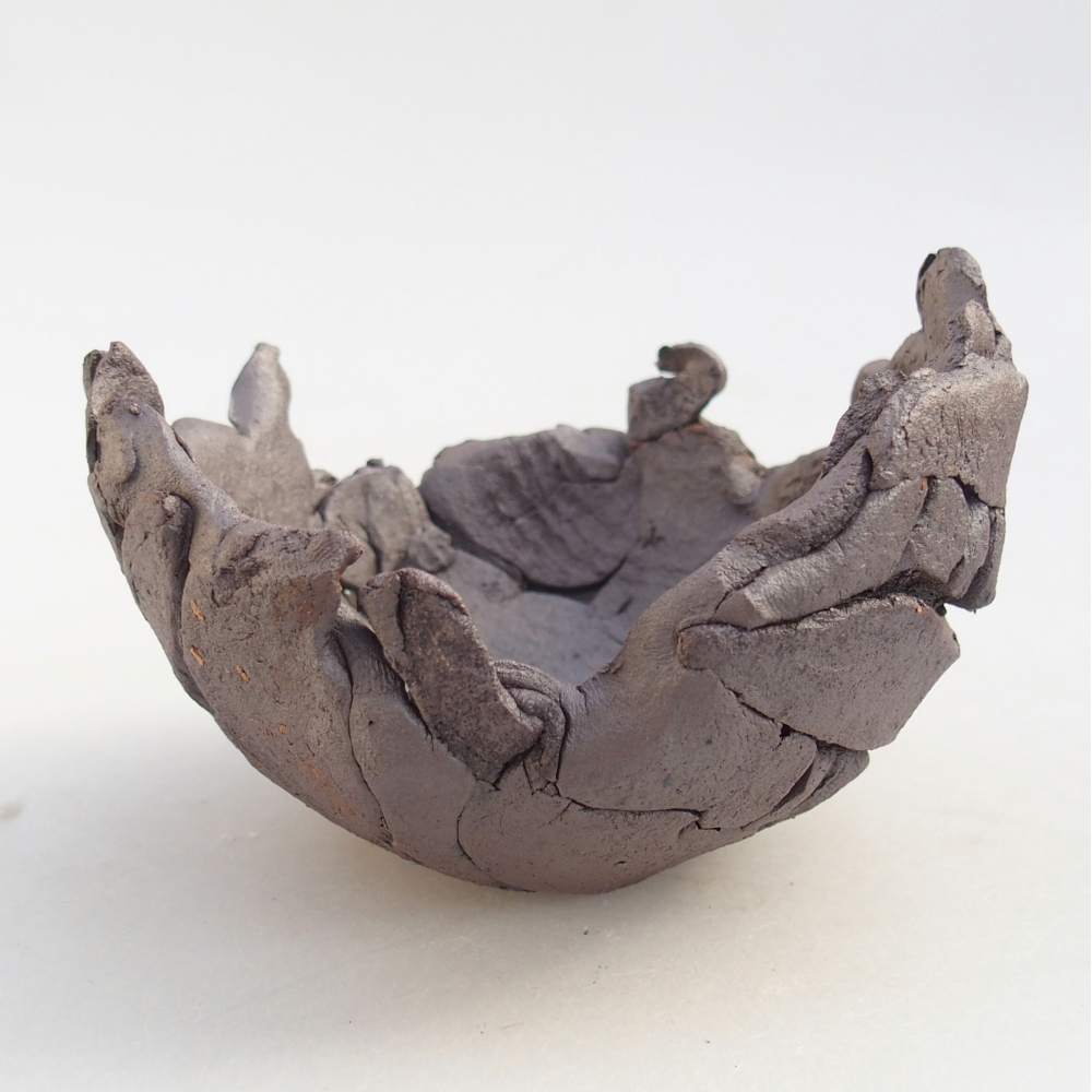 Conchiglia in ceramica 10,5 x 10 x 7,5 cm , colore metallizzato