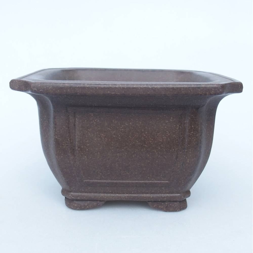 Ciotola 12 x 12 x 7,5 cm marrone ocra