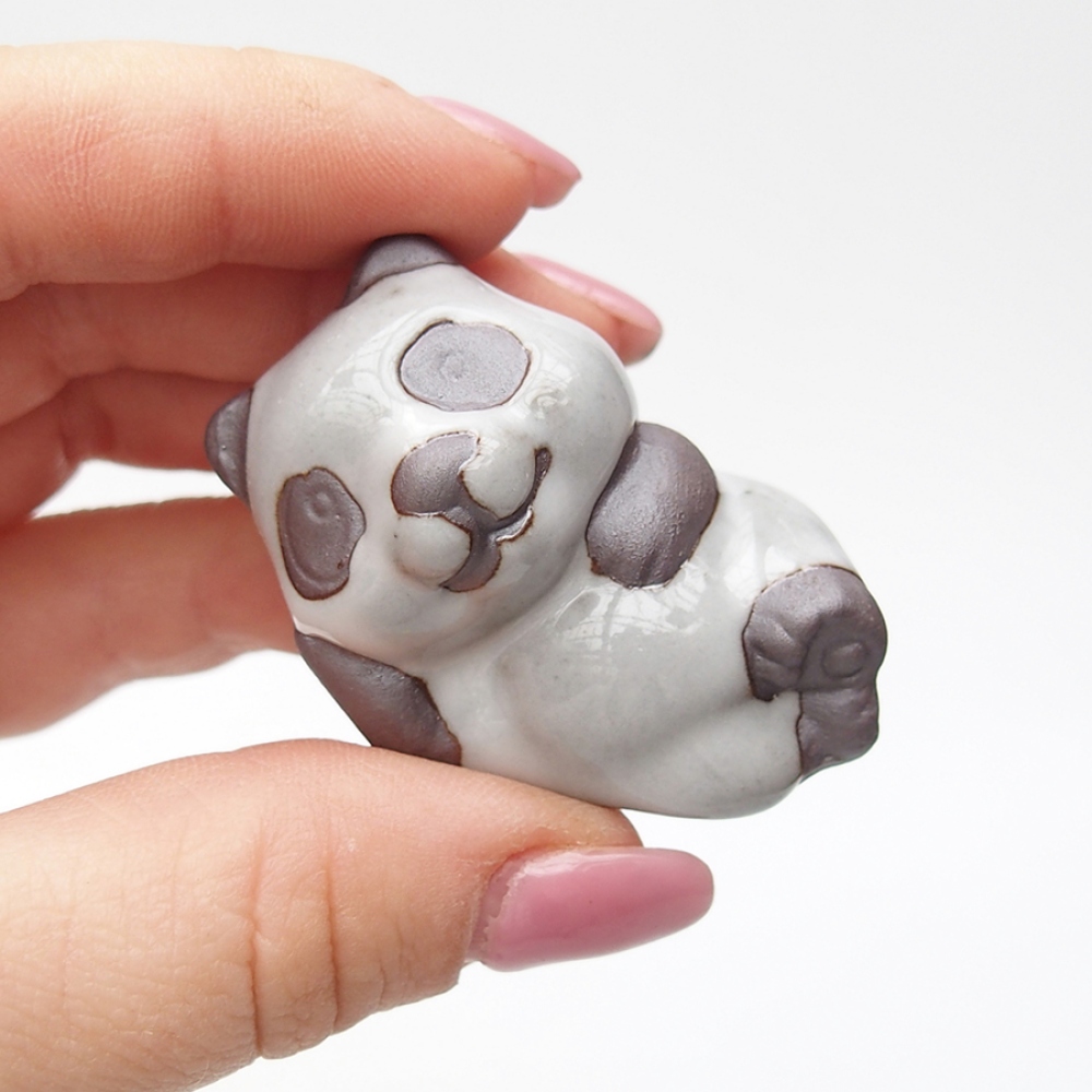 Statuetta in ceramica - Panda