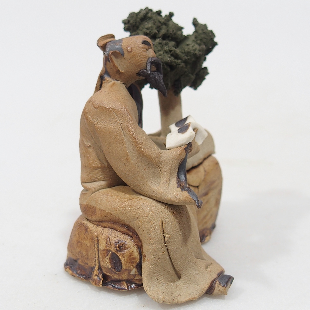 Statuetta in ceramica - Bonsaiista