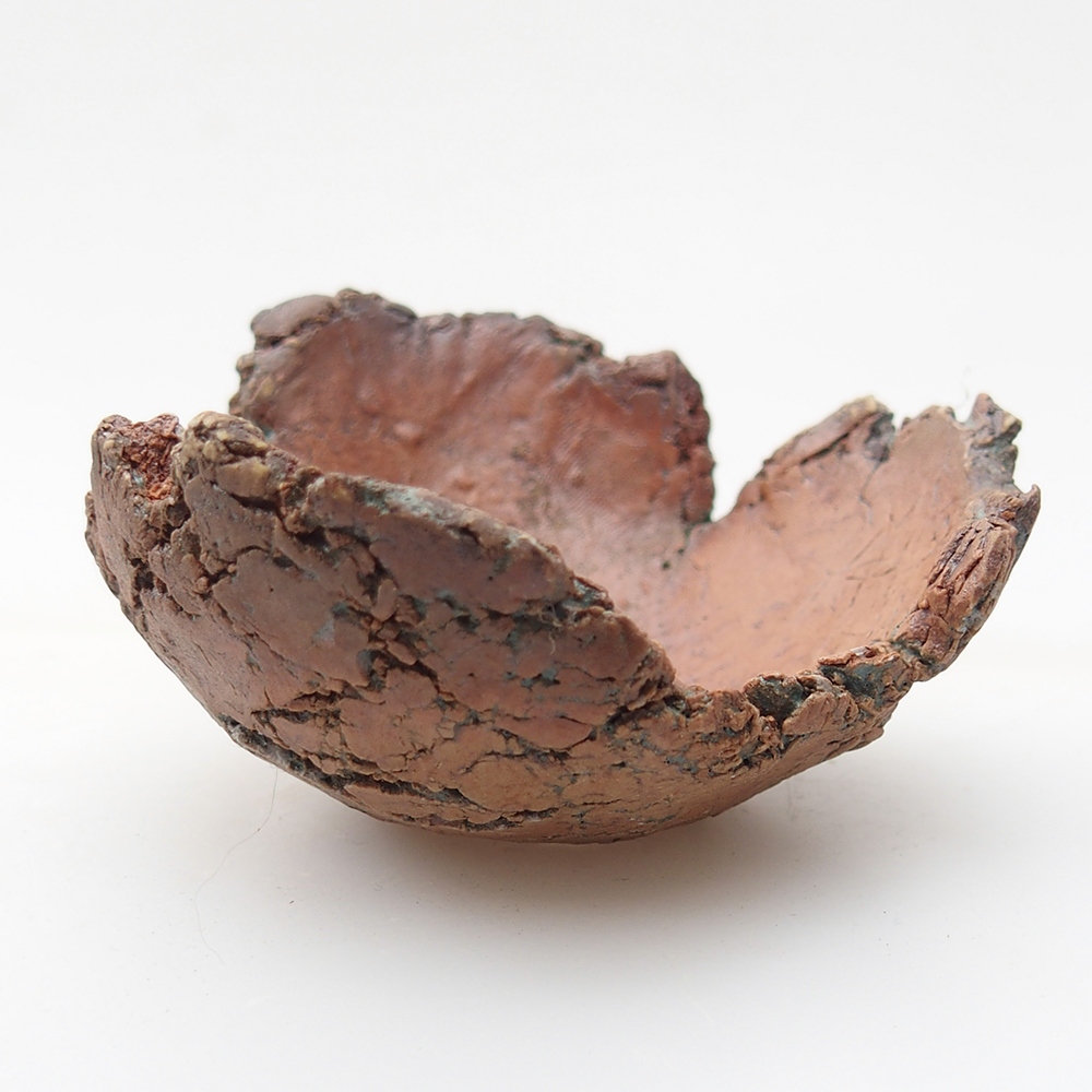 Conchiglia in ceramica 7,5 x 7 x 4 cm , colore verde