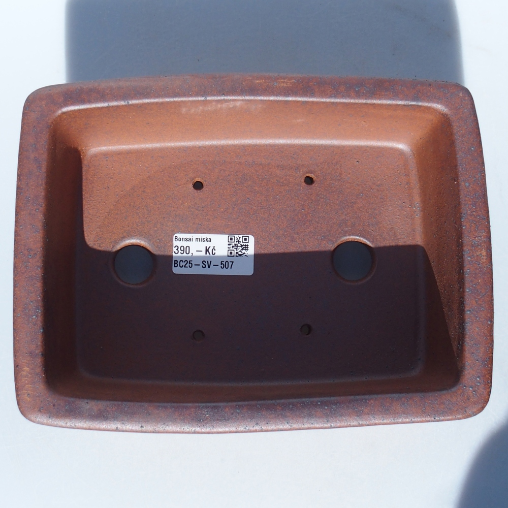 Ciotola 21 x 16 x 7 cm marrone