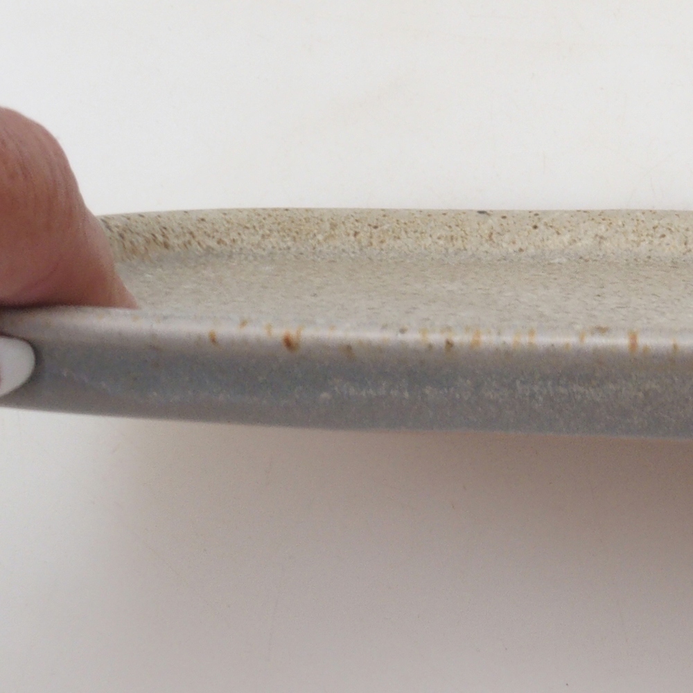 Ciotola in ceramica H08 - 22,5 x 16 x 1 cm - beige