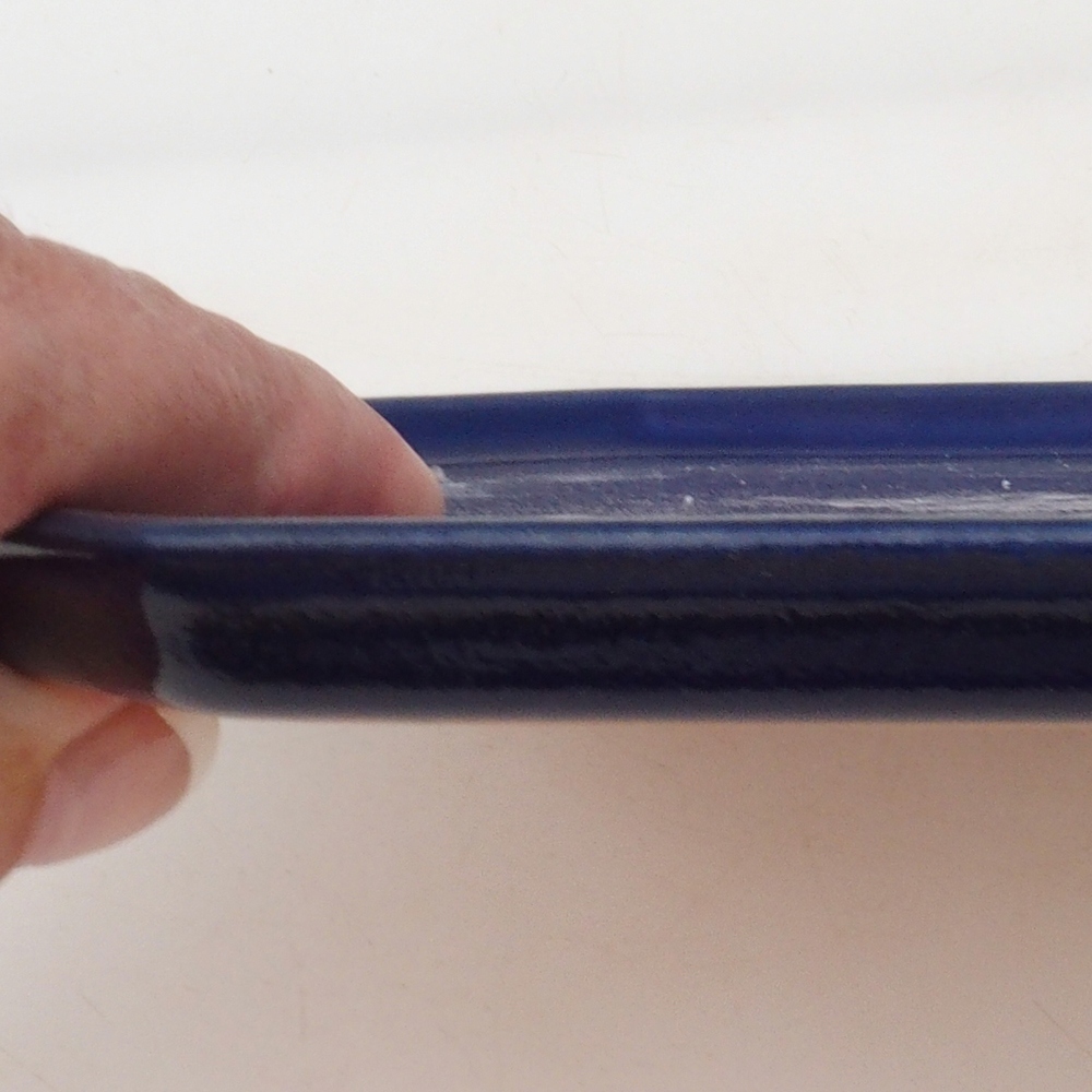 Ciotola in ceramica H14 - 18 x 18 x 1 cm - blu