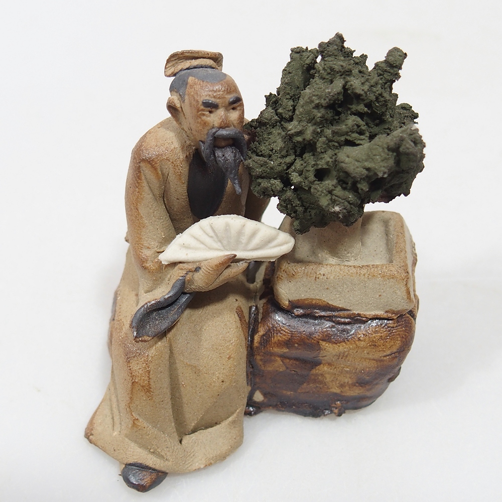 Statuetta in ceramica - Bonsaiista