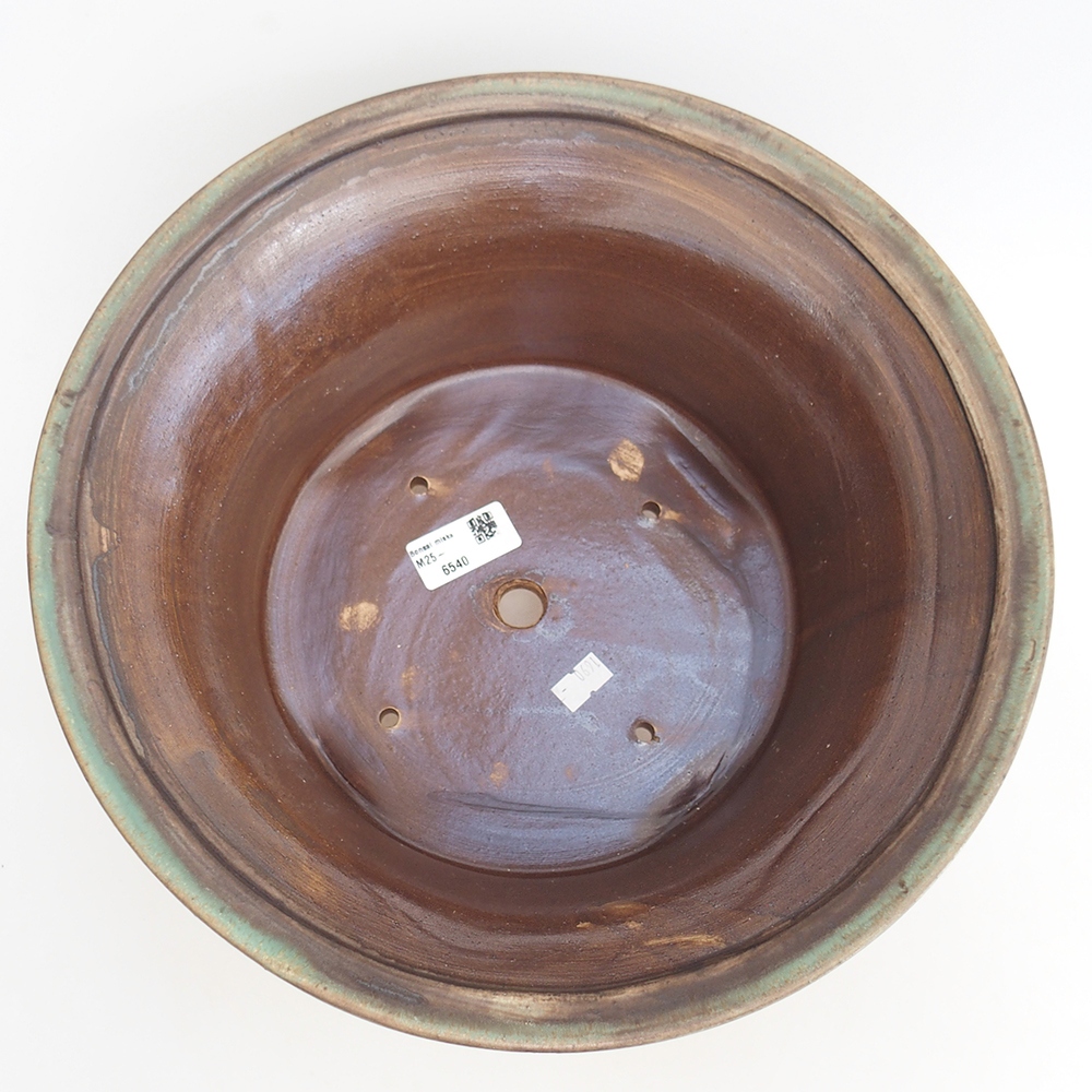 Ciotola bonsai in ceramica 32 x 32 x 14 cm, verde