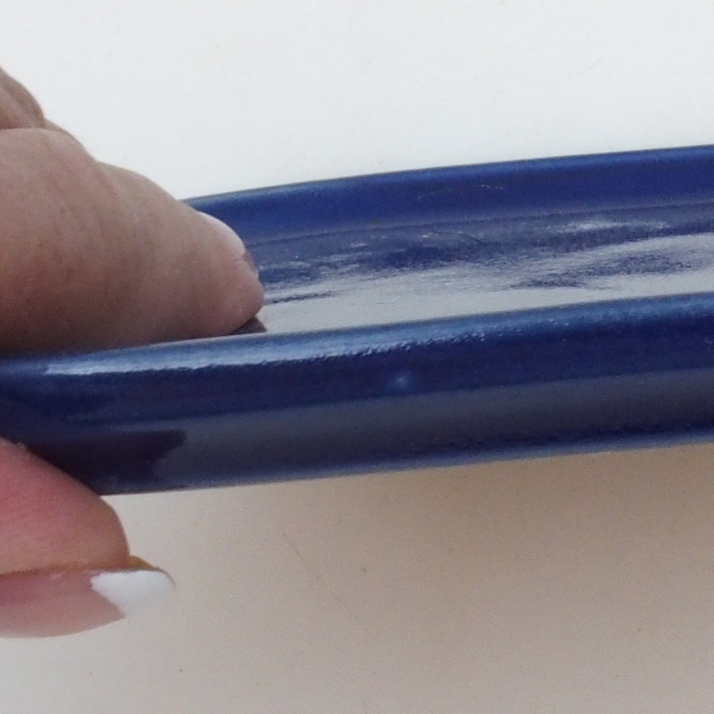 Ciotola in ceramica H38 -12 x 11 x 1 cm - blu