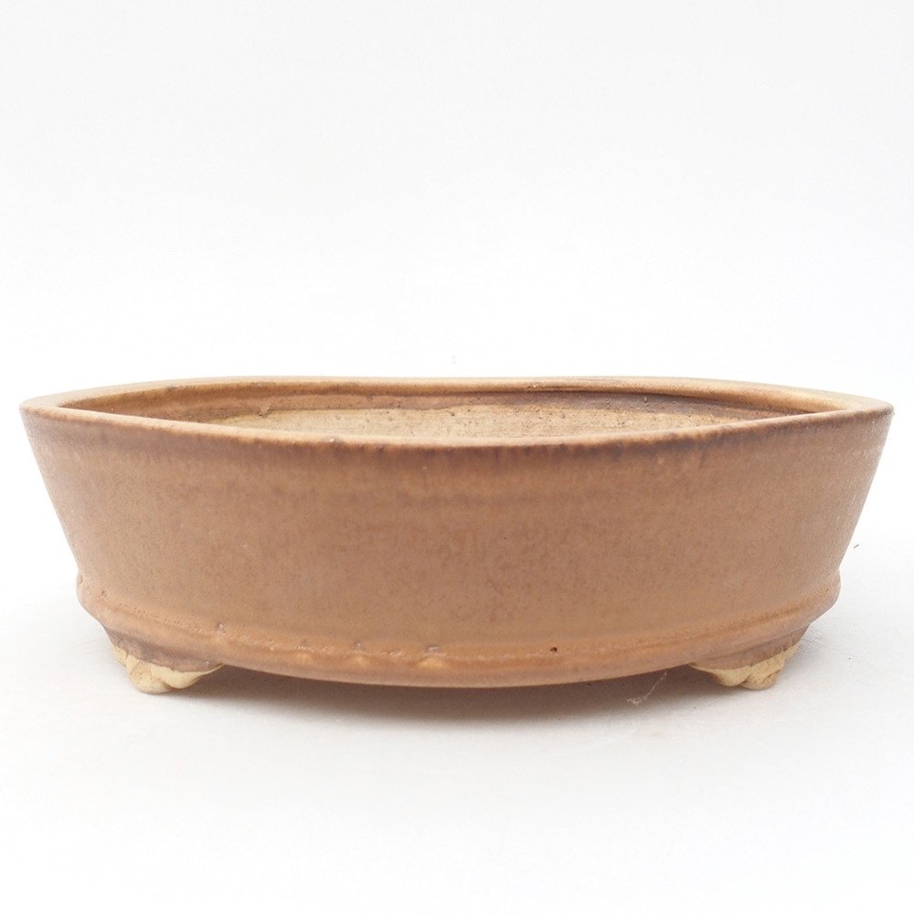 Ciotola bonsai in ceramica 21,5 x 21,5 x 6 cm, rosa