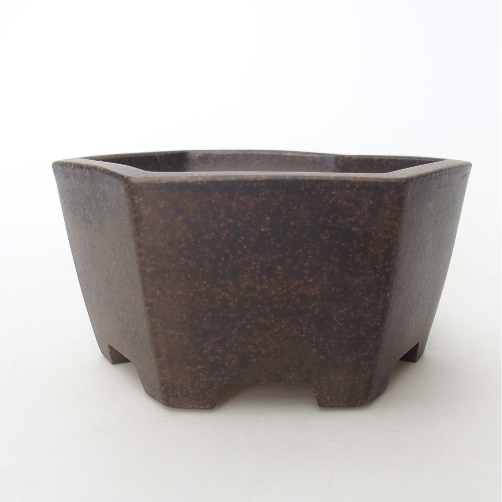 Ciotola 13 x 11,5 x 6 cm marrone ocra