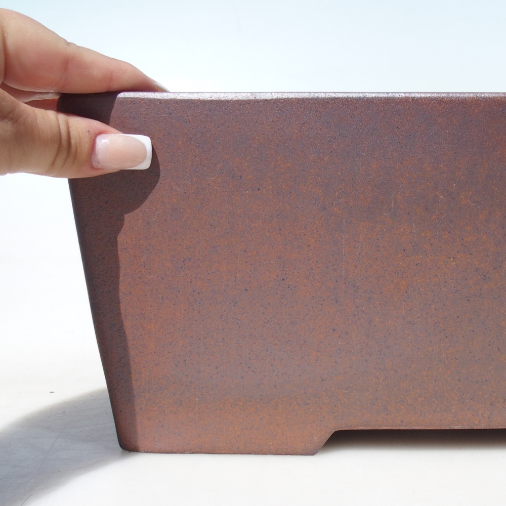 Ciotola 27 x 18 x 13 cm marrone