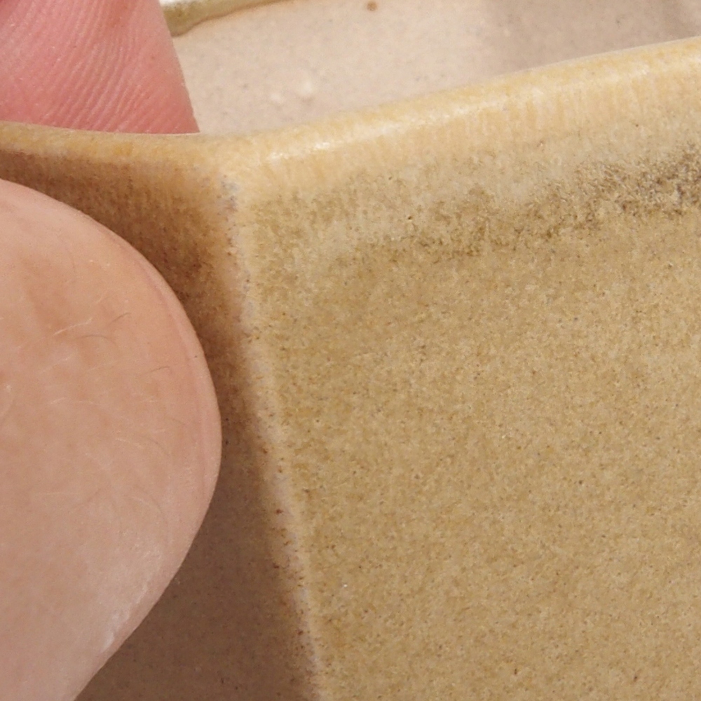 Ciotola per mini bonsai 7 x 5,5 x 4,5 cm, marrone