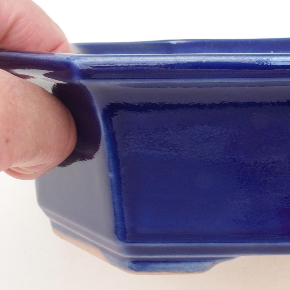 Ciotola bonsai H14 - 17,5 x 17,5 x 6 - blu