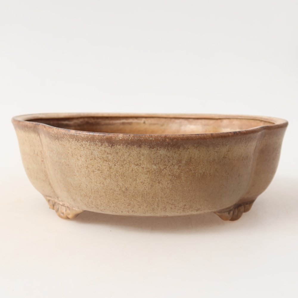 Ciotola bonsai in ceramica 17 x 15,5 x 5,5 cm, rosa