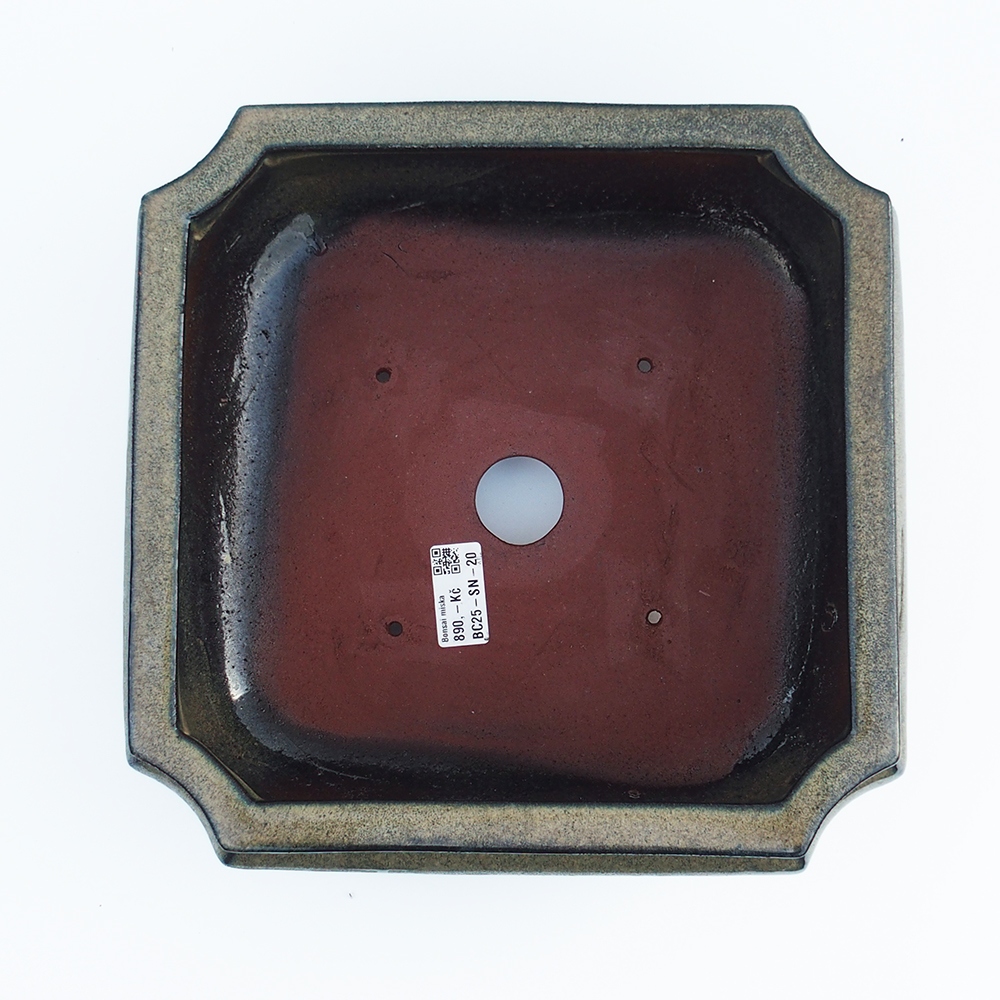 Ciotola 28 x 28 x 12,5 cm grigio