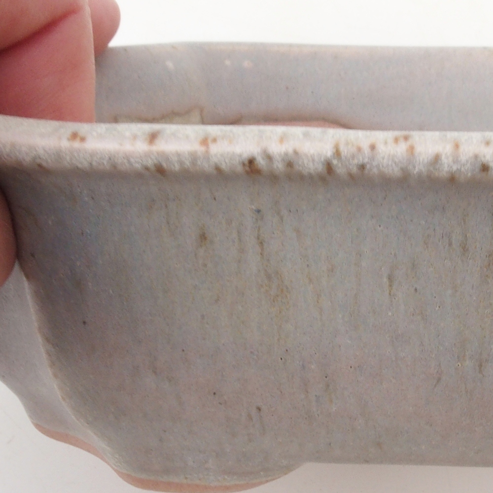 Ciotola per bonsai H03 - 16,5 x 12 x 4,5 cm - beige