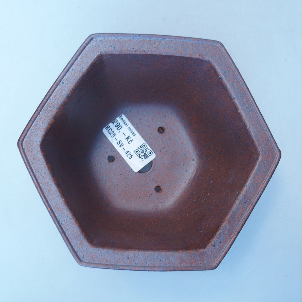 Ciotola 15,5 x 14 x 8 cm marrone