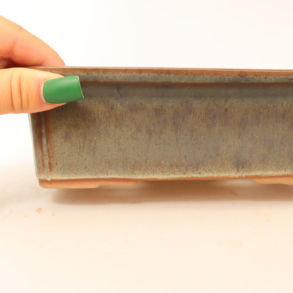 Ciotola in ceramica  20 x 15,5 x 5,5 cm, colore marrone