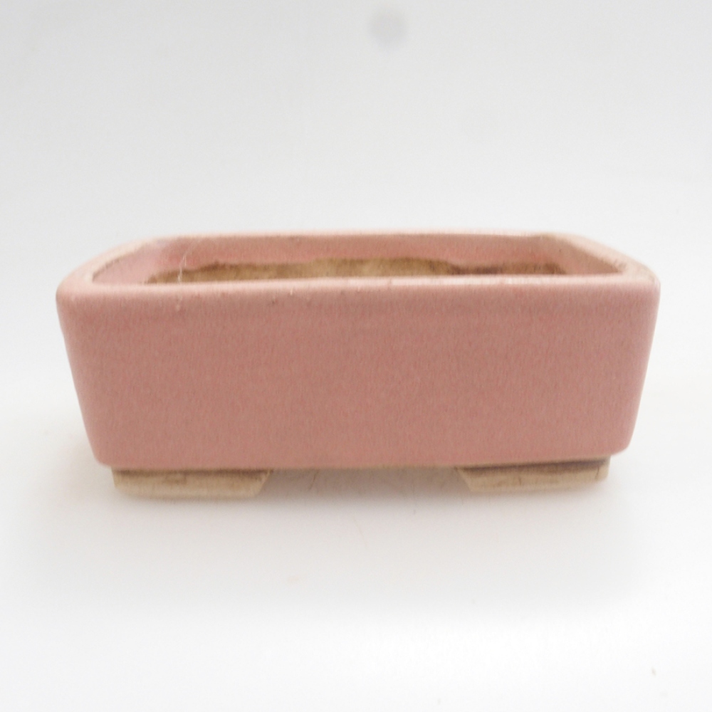 Ciotola per bonsai in ceramica 10 x 8,5 x 4 cm, marrone