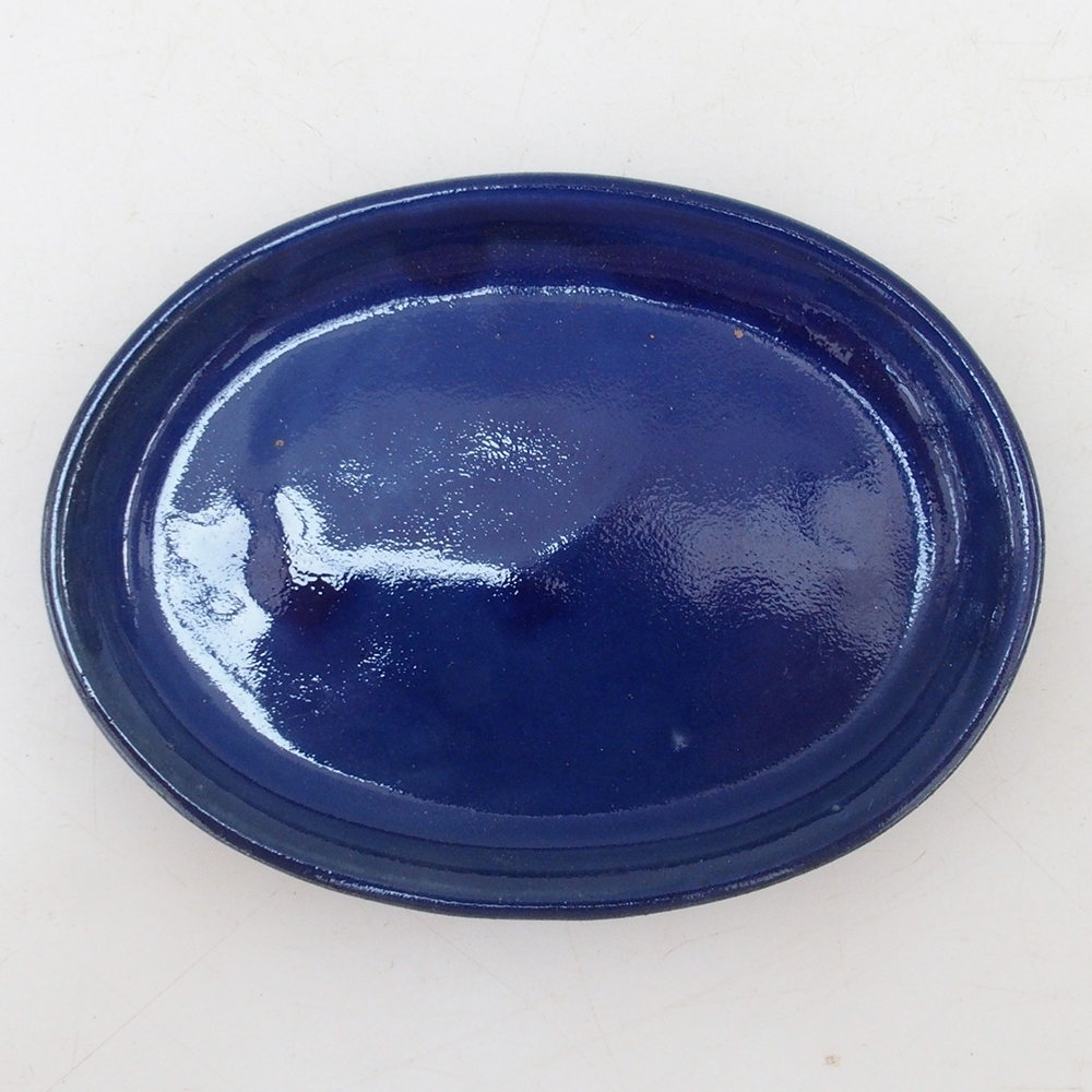 Ciotola bonsai + piattino H04 - blu