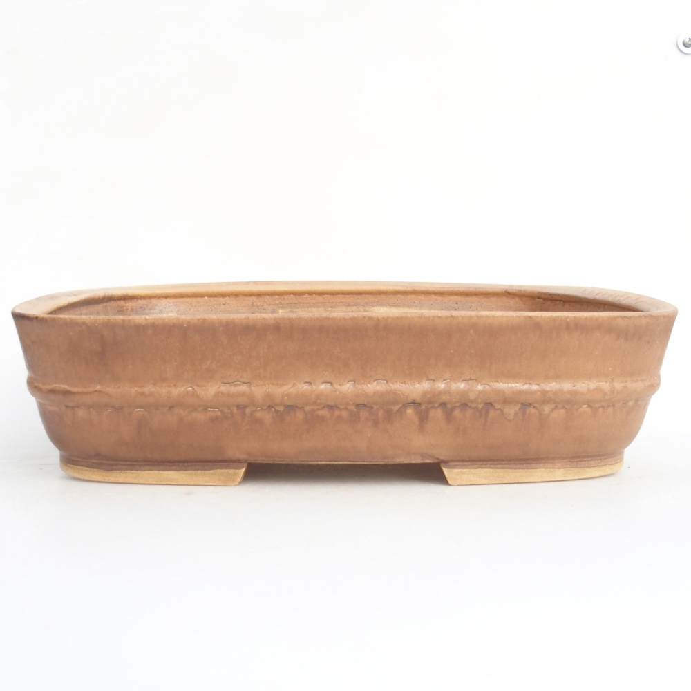 Ciotola bonsai in ceramica 29,5 x 24 x 7 cm, rosa