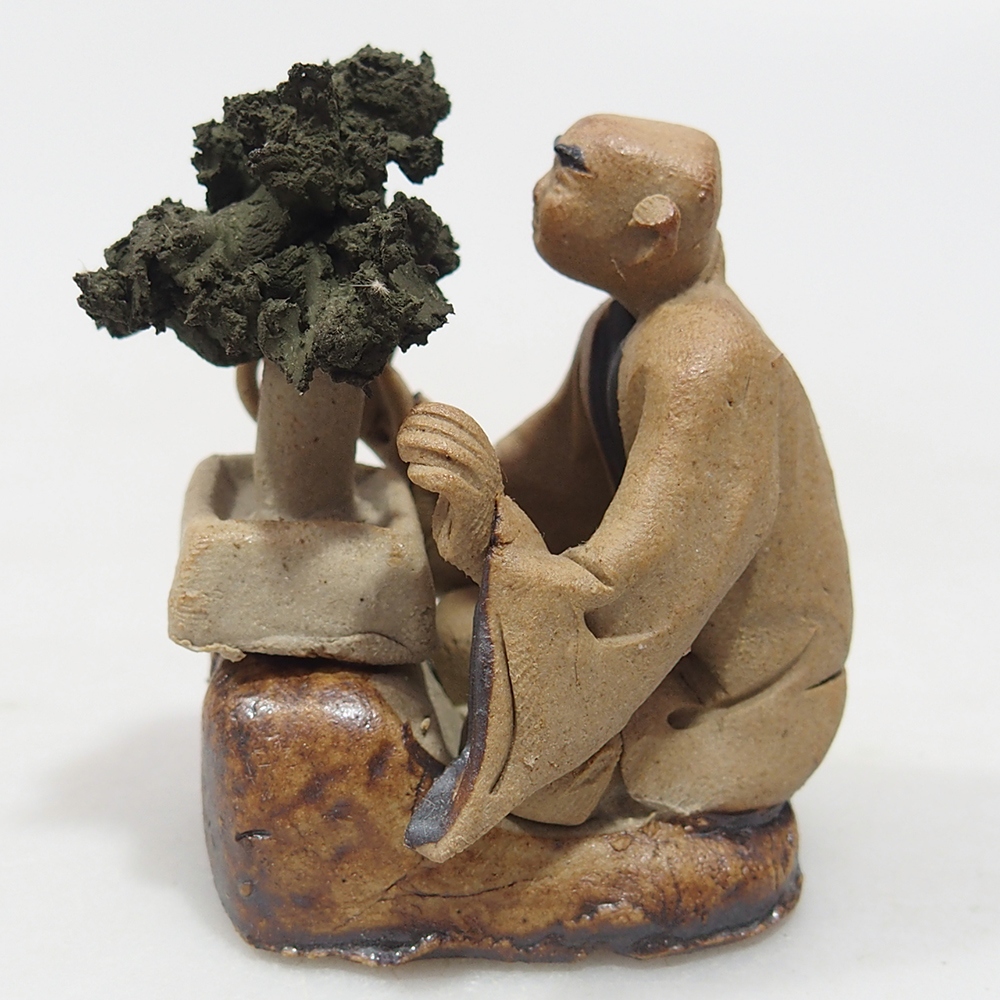 Statuetta in ceramica - Bonsaiista