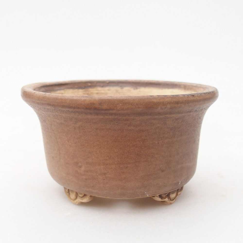 Ciotola bonsai in ceramica 9 x 9 x 3,5 cm, rosa