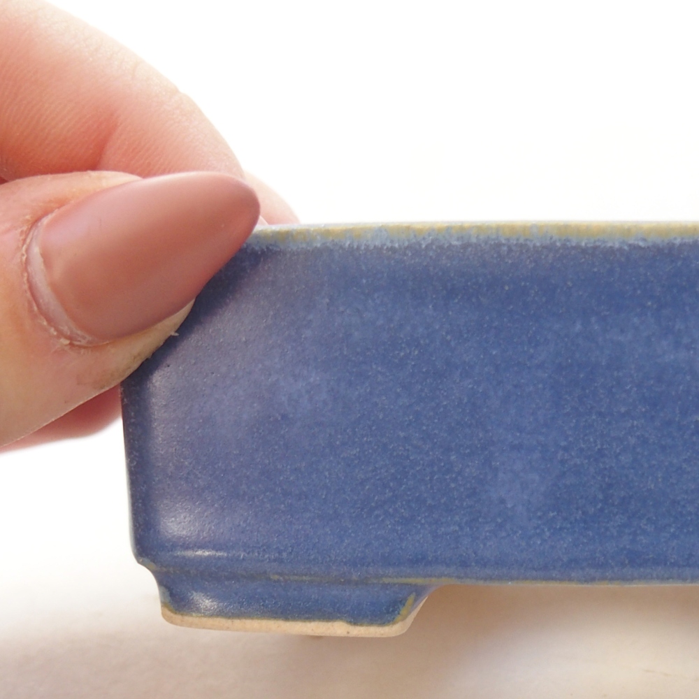 Ciotola bonsai in ceramica 26 x 26 x 8 cm, colore rosso