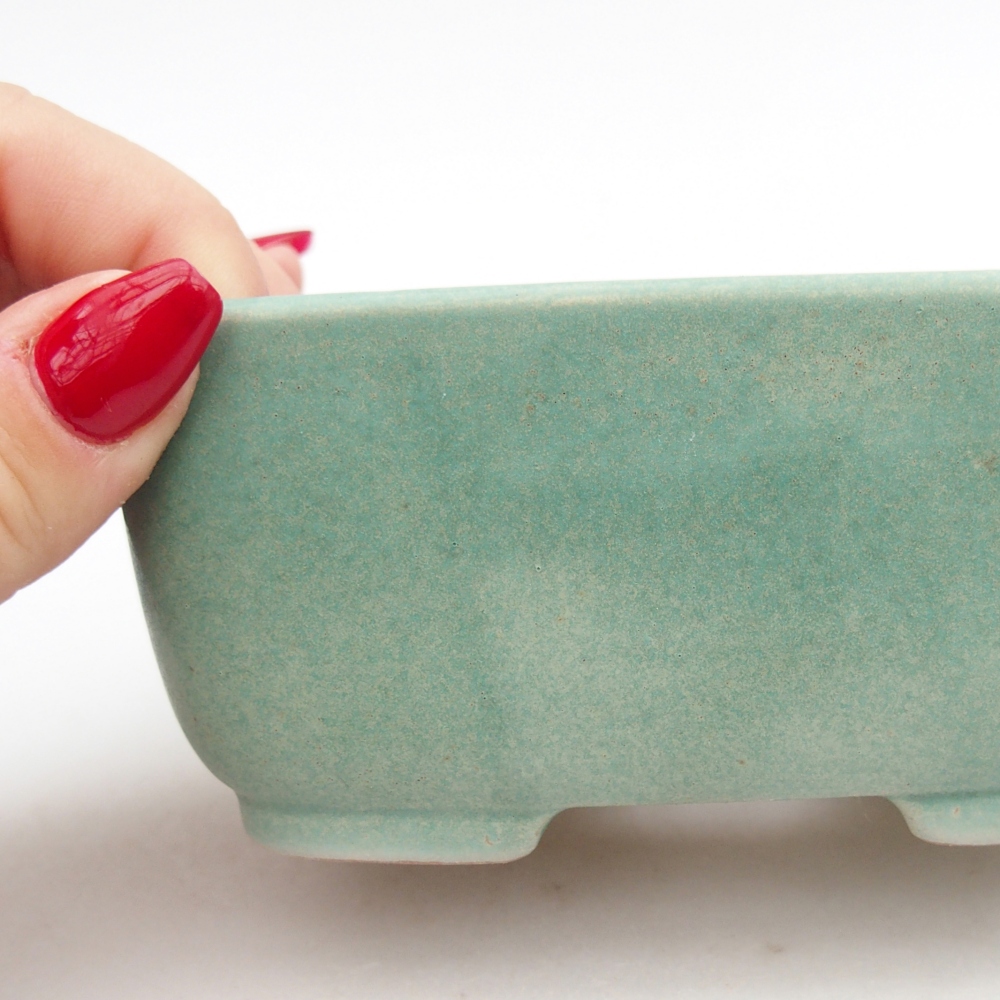 Ciotola bonsai in ceramica 26 x 26 x 8 cm, colore rosso