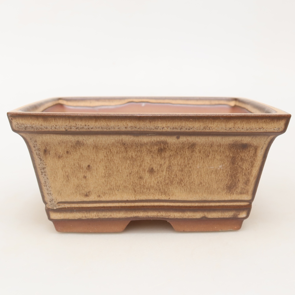 Ciotola in ceramica  14,5 x 12,5 x 7 cm, colore marrone