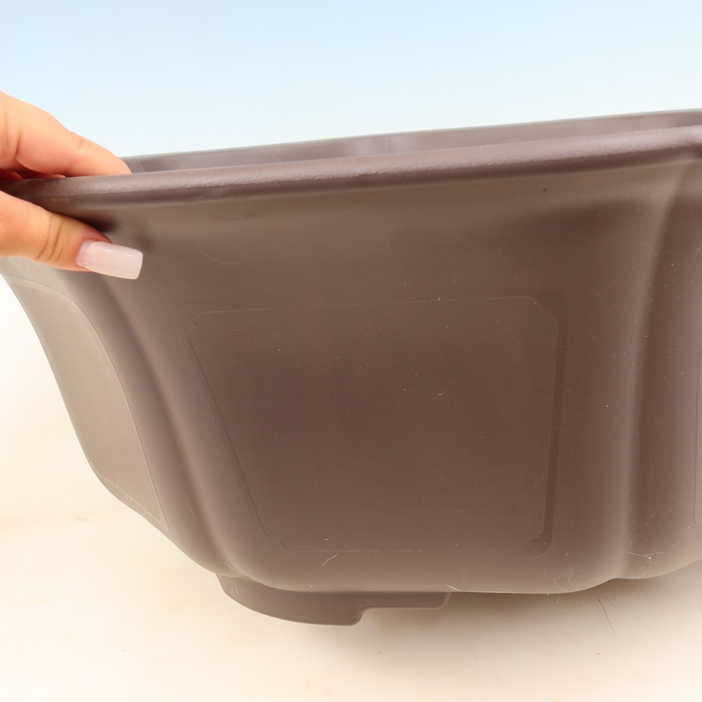 Vaso per bonsai in plastica MP-33 marrone - 62 x 59 x 21 cm - SOLO RITIRO IN NEGOZIO o spedizione su pallet