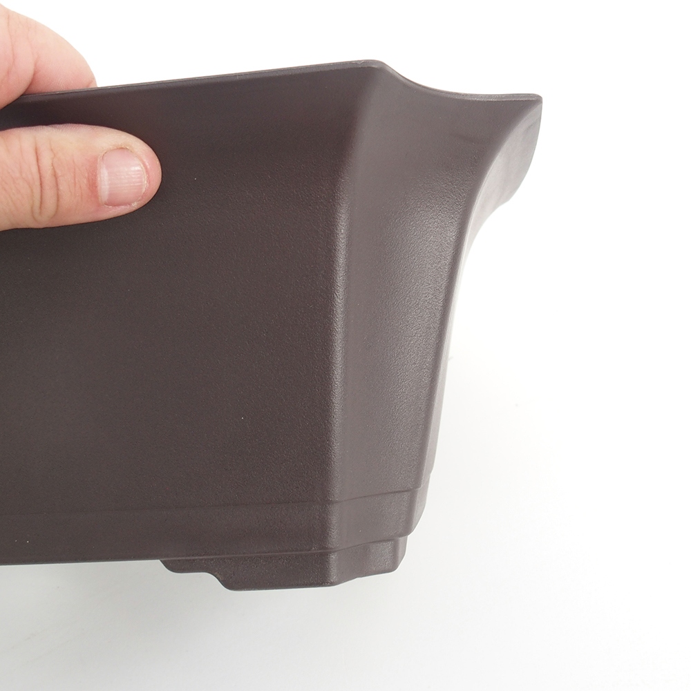 Ciotola in plastica MP-21 - 32,5 x 23 x 13 cm marrone