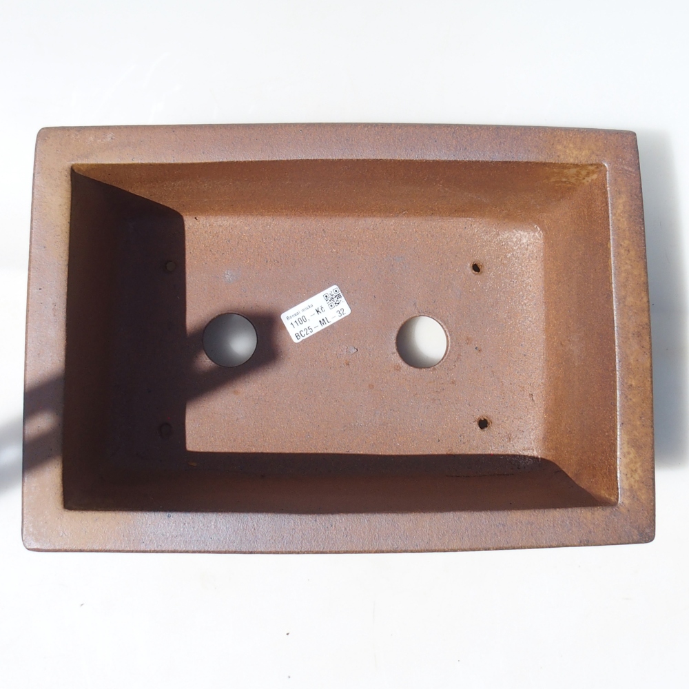 Ciotola 33,5 x 23 x 12,5 cm marrone