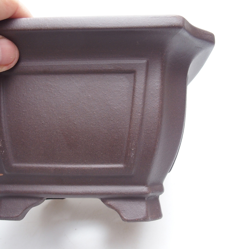 Ciotola 17,5 x 17,5 x 11,5 cm marrone