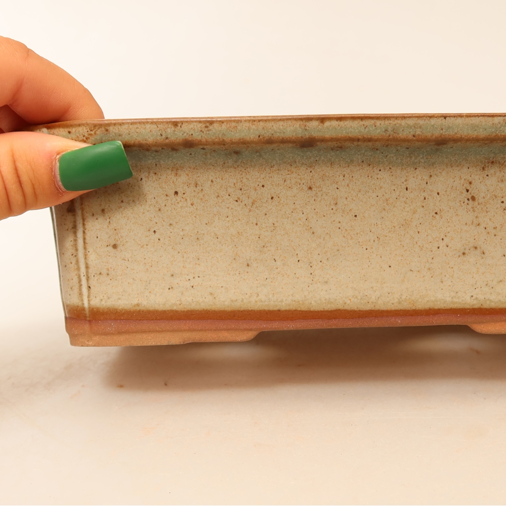 Ciotola in ceramica  20 x 15,5 x 5,5 cm, colore beige