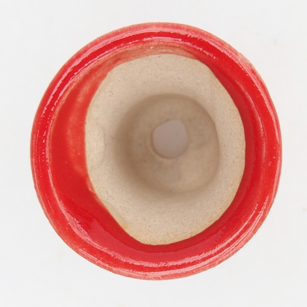 Mini bonsai 3 x 3 x 3,5 cm, colore rosso