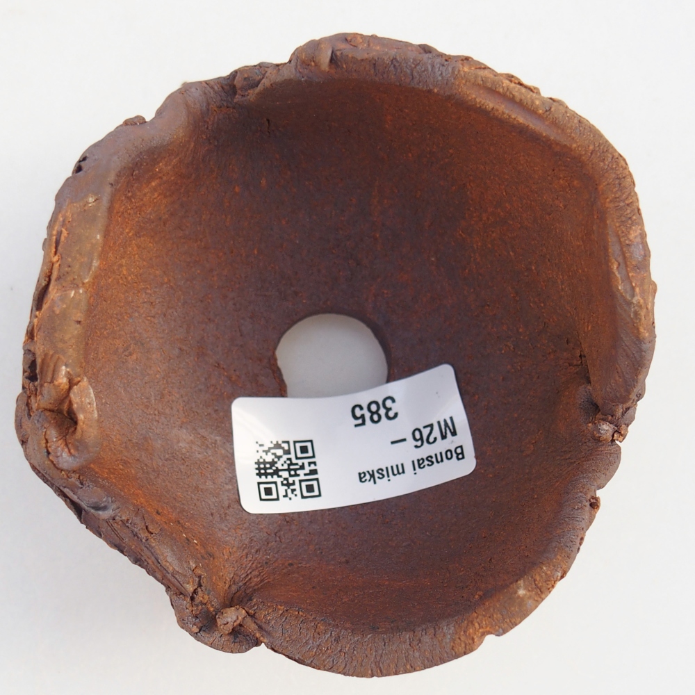 Conchiglia in ceramica 8,5 x 8,5 x 6,5 cm , colore marrone