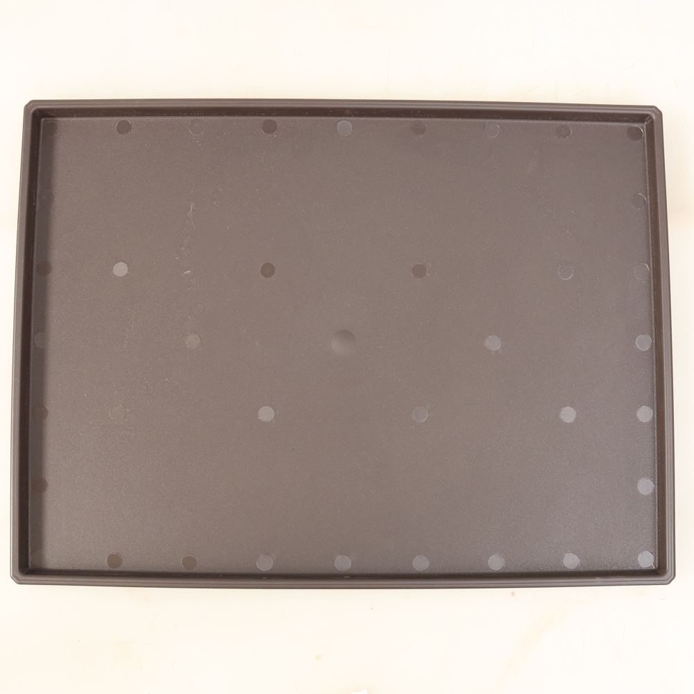 Sottovaso per bonsai in plastica PP-6 - 40 x 30 x 1,8 cm