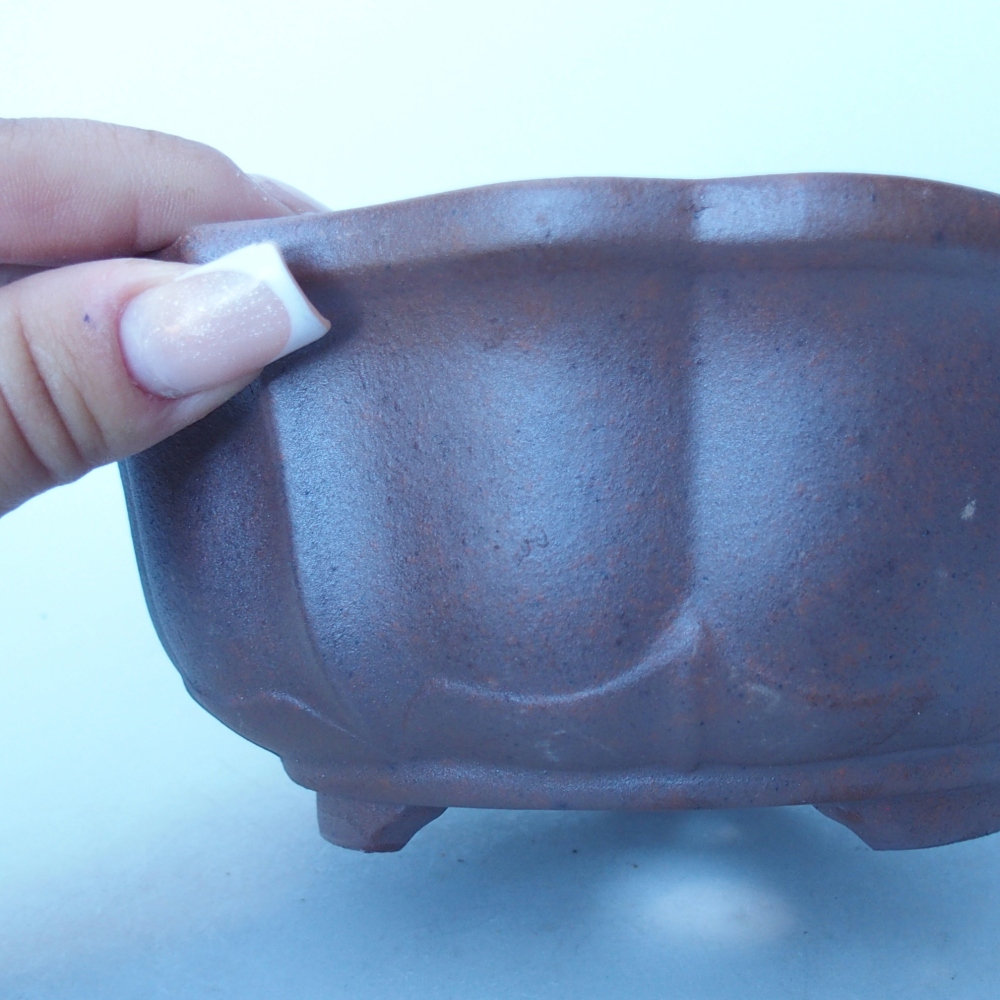Ciotola 14,5 x 14,5 x 8,5 cm marrone