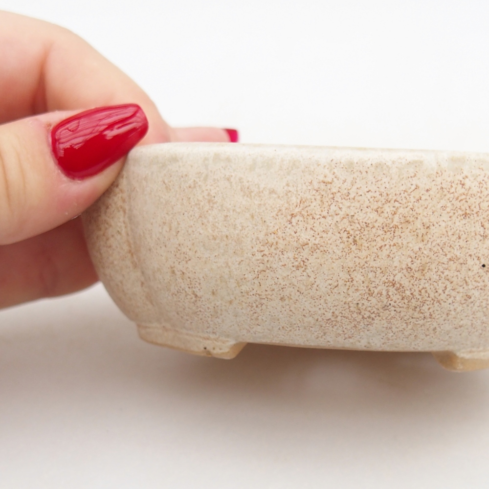 Ciotola bonsai in ceramica 26 x 26 x 8 cm, colore rosso