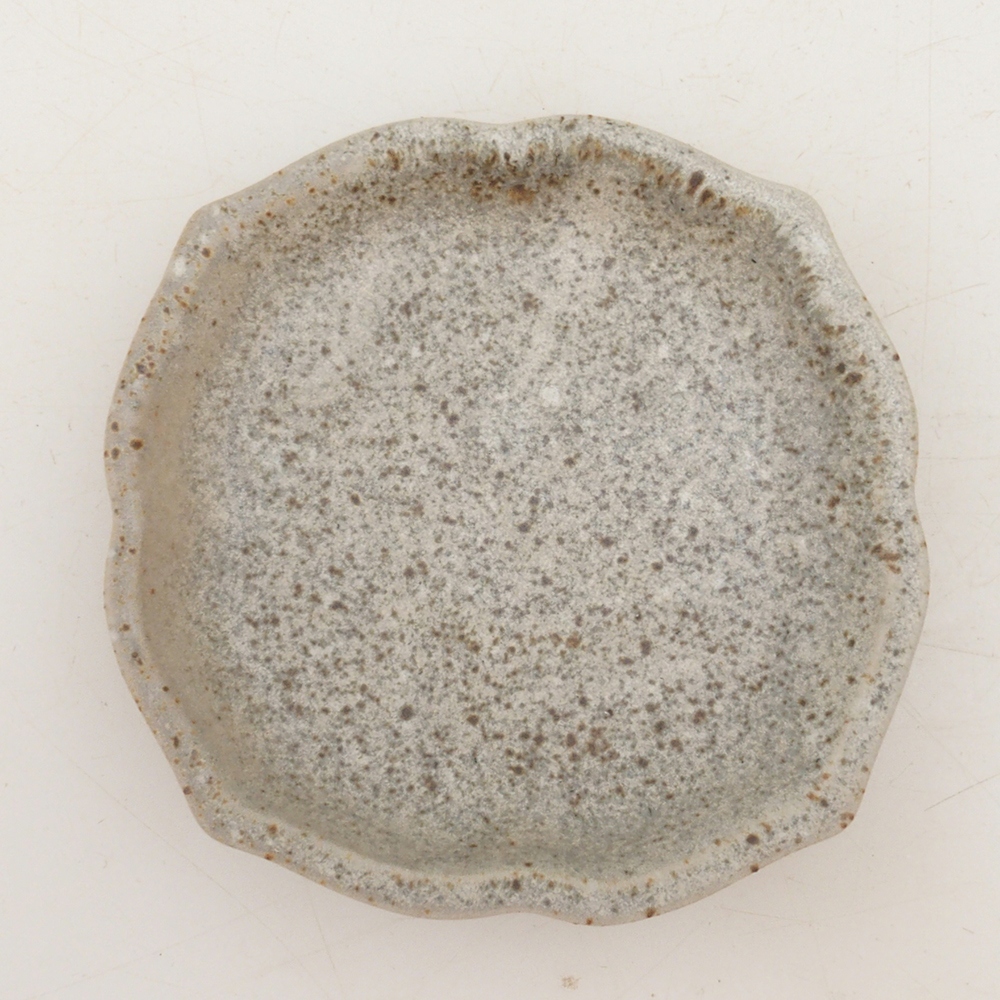 Piattino in ceramica H95 - 8 x 8 x 1 cm - beige