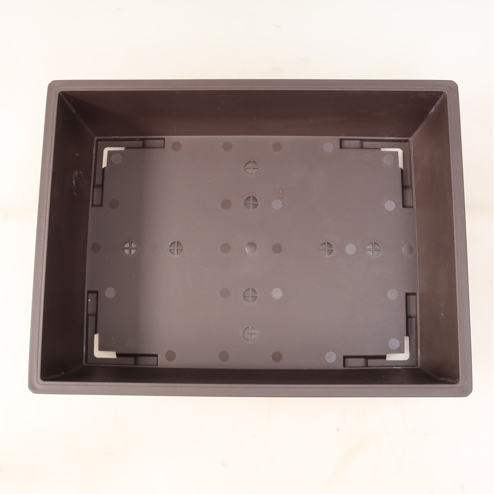 Vaso per bonsai in plastica MP-6 marrone - 41 x 30,5 x 10 cm