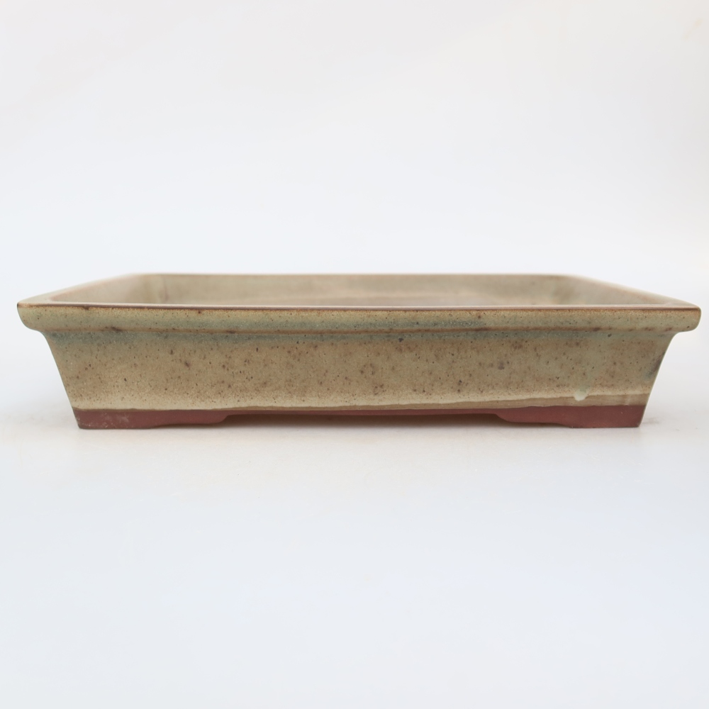 Ciotola in ceramica  26 x 19,5 x 5,5 cm, colore beige
