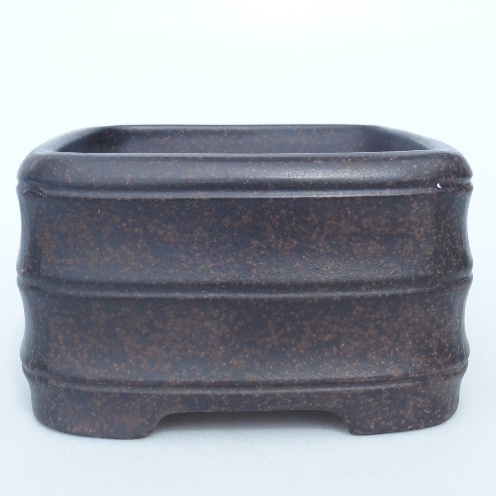 Ciotola 11 x 11 x 7 cm marrone ocra