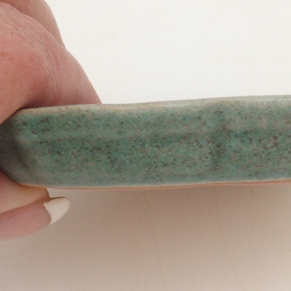 Piattino in ceramica H95 - 8 x 8 x 1 cm - verde