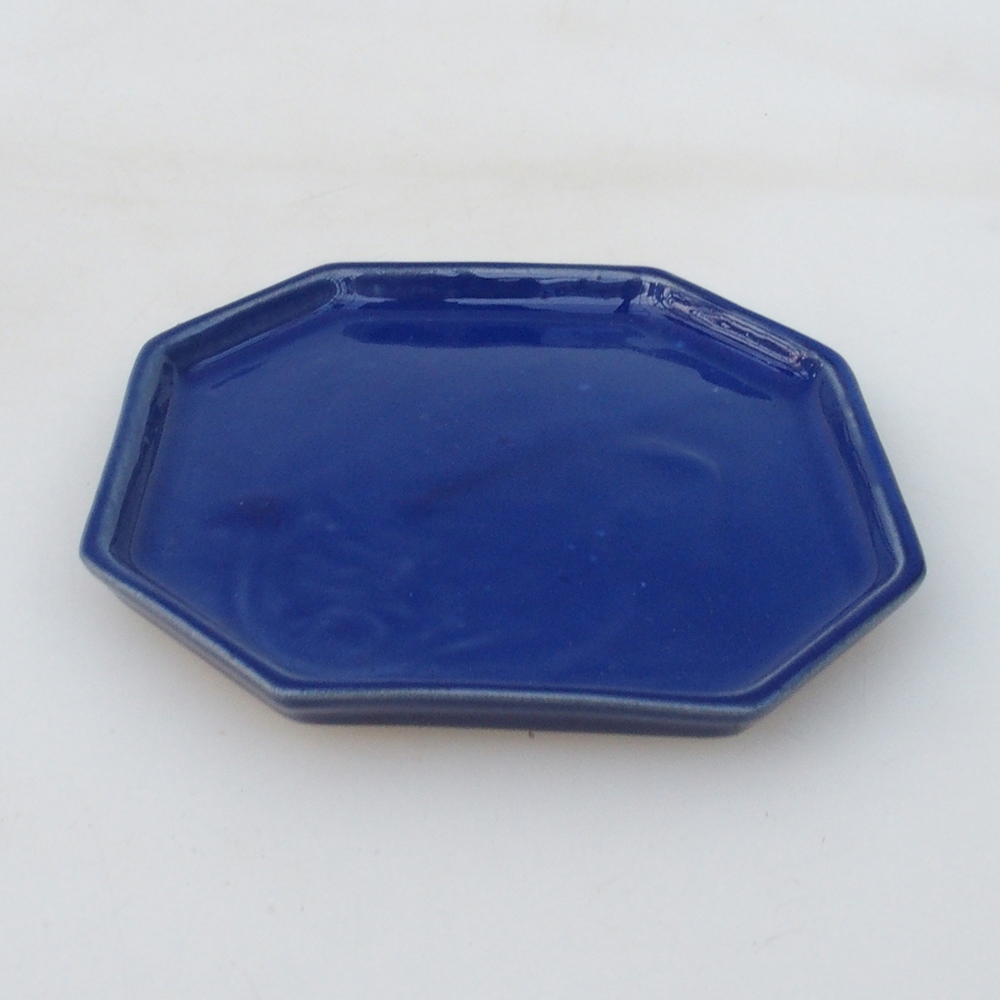 Ciotola in ceramica H13 -12 x 12 x 1 cm - blu