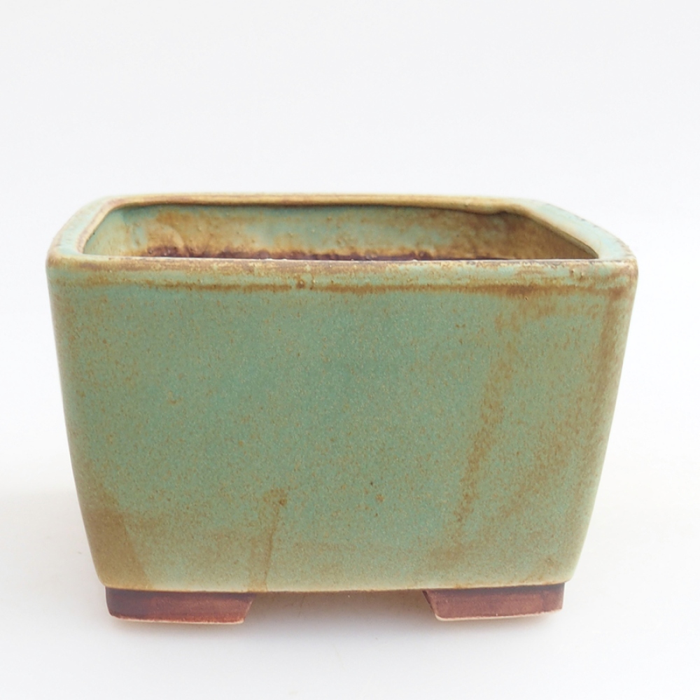 Ciotola bonsai in ceramica 10,5 x 10,5 x 7 cm, rosa